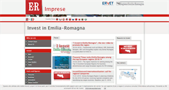 Desktop Screenshot of investinemiliaromagna.eu